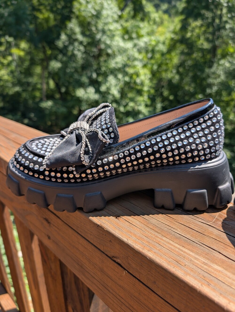 Betsey Johnson Vincent Loafers Sz 9 - Picture 3 of 7